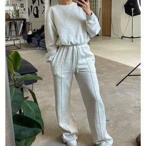 NAOMI GENES wide leg joggers and sweatshirt set Top is 20 Bottoms are 22